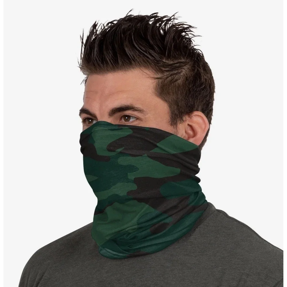 LOT OF 4 - FOCO Lightweight Camo Gaiter Scarf -‎ Hunting - Fishing - Everday Use